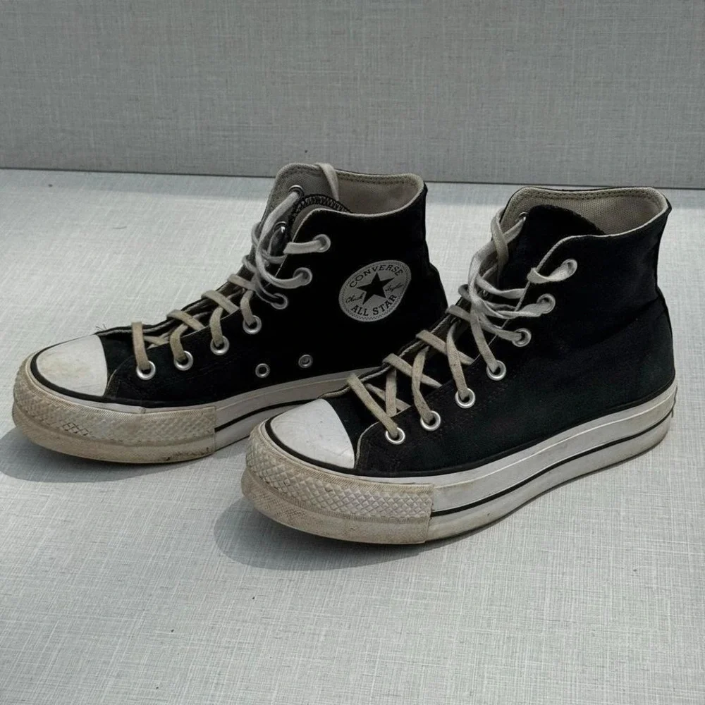 Converse‎ Chuck Taylor All Star Lift Platform High Top Black  Womens 7.5 Skater
